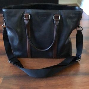 Black Coach work tote